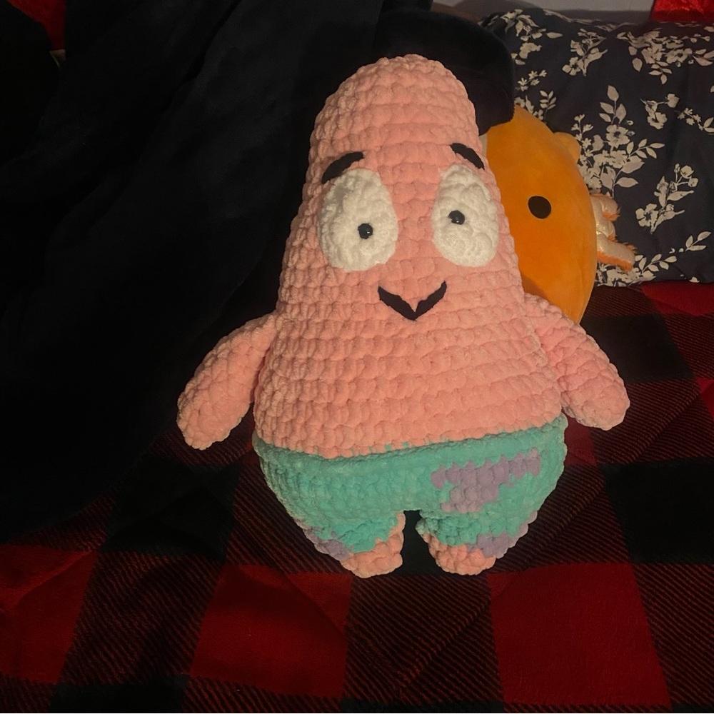 Patrick Star Plushie | Crochet Patrick Star